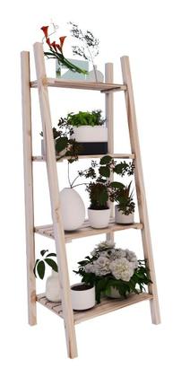 Imagem de Rack Para Roupas De Chão Moderno Multiuso Suporta Cabideiro Pinus