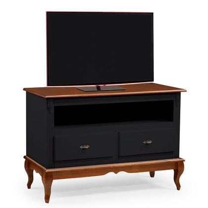 Imagem de Rack para Sala com Pés Luis XV 2 Gavetas e Nicho 60502 Linz Móveis