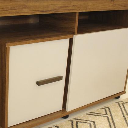 Imagem de Rack para Sala de Estar para TV até 40 Polegadas 2 Portas com 6 Pés Lavanda