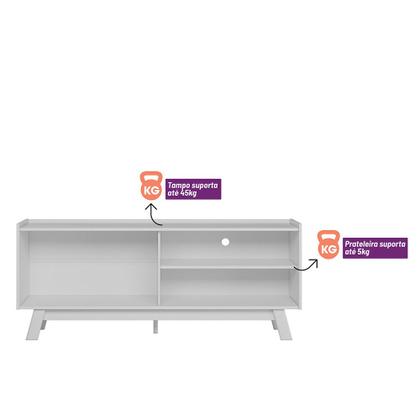 Imagem de Rack para TV 65 Polegadas Slip Linea Brasil
