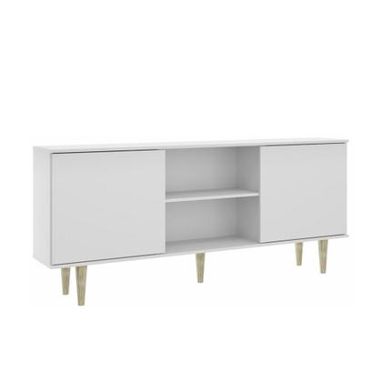 Imagem de Rack Para TV 75 Polegadas Siena Branco - Soluzione