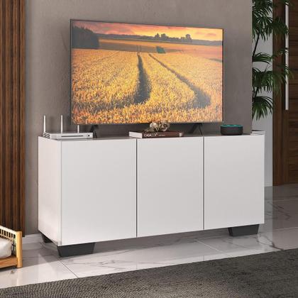 Imagem de Rack para TV até 32 Polegadas com 3 Portas Multimóveis MP1068