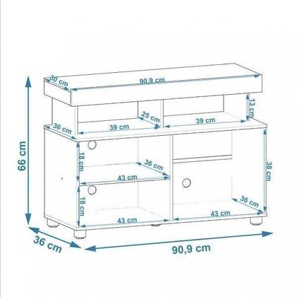 Imagem de Rack para TV até 32 Polegadas Slim Permobili