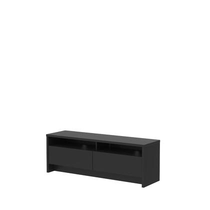 Imagem de Rack para TV Até 50" 2 Portas Aspen 135 cm - Preto Fosco