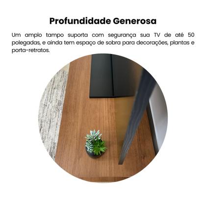 Imagem de Rack para Tv até 50 Polegadas 1 Portas 2 Nichos Frank