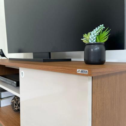 Imagem de Rack para Tv até 50 Polegadas 1 Portas 2 Nichos Frank