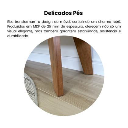 Imagem de Rack para Tv até 50 Polegadas 1 Portas 2 Nichos Frank