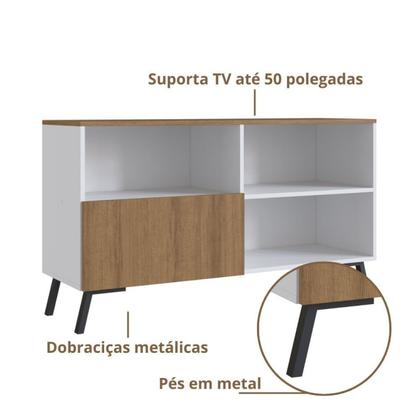 Imagem de Rack para Tv até 50 Polegadas 118cm Com uma Porta