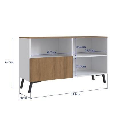 Imagem de Rack para Tv até 50 Polegadas 118cm Com uma Porta