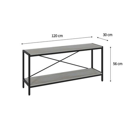 Imagem de Rack para TV até 50 Polegadas 2 Prateleiras Industrial 120cm Active Yescasa