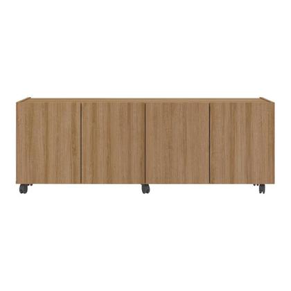Imagem de Rack para TV até 50 Polegadas com 4 Portas e Rodízios Multimóveis MP1069