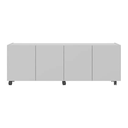 Imagem de Rack para TV até 50 Polegadas com 4 Portas e Rodízios Multimóveis MP1069