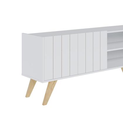 Imagem de Rack para TV até 50" Space Moov Branco Fosco