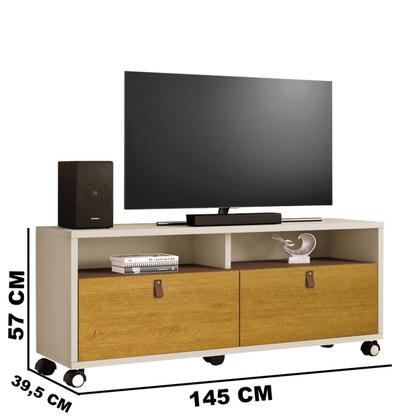 Imagem de Rack para TV até 55 Polegadas 145cm Tvs de Pequim Bege