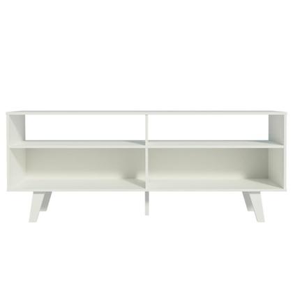 Imagem de Rack para TV até 55 Polegadas Madesa Oslo com 2 Portas - Branco