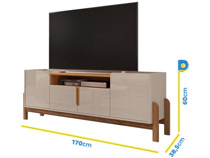 Imagem de Rack para TV Até 60 Polegadas 4 Portas Lizz Casa D