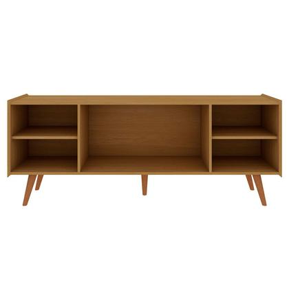 Imagem de Rack para TV Até 60 Polegadas Vértice 2 Portas 100% Mdf Cinamomo/Off White - Genialflex
