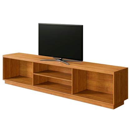 Imagem de Rack para TV até 75 Polegadas 100% MDF Ripado 2 Portas Logan