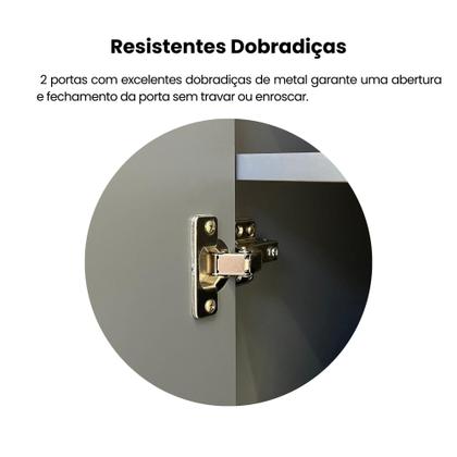 Imagem de Rack para TV até 75 Polegadas 2m Tampo Engrossurado Mercury