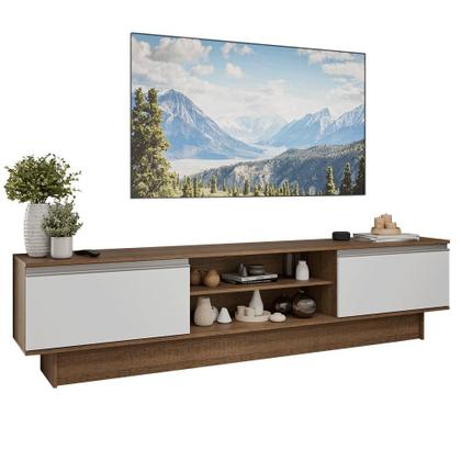 Imagem de Rack para TV até 80 Polegadas 218 cm 2 Portas R Glamy Madesa