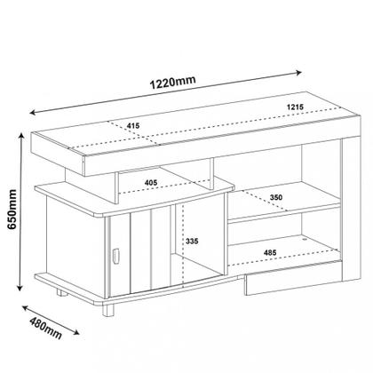 Imagem de Rack para TV de até 47 Polegadas Royal Artely