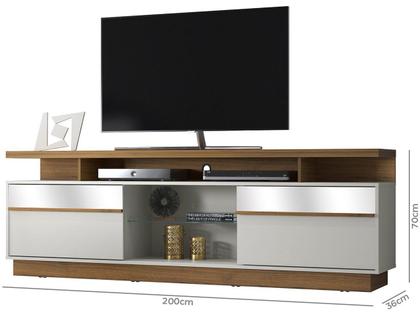 Imagem de Rack para TV de até 70 Polegadas Recife Linea Brasil