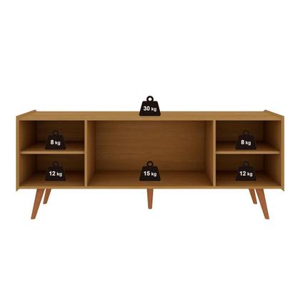 Imagem de Rack para Tv Genialflex Vértice Cinamomo Branco Laca