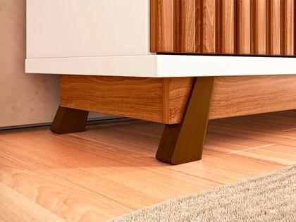 Imagem de Rack para Tvs 2,10 Cinamomo/Mel Genesis Mobler