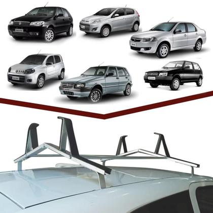 Imagem de Rack Porta Escada Telescópio Universal Todos Carro 2 E 4 Pts