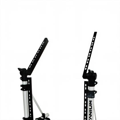 Imagem de Rack Profissional Titanium Periférico RL60 Com Inclinação e Rodinhas Ideal Para Mesa de Som