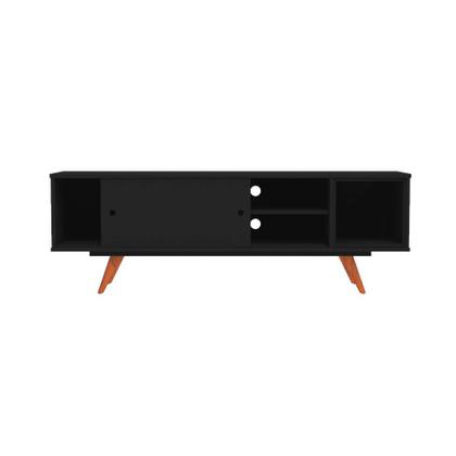Rack Retrô Gonci Fosco Preto 162 cm - Mobly Imagem de Rack Retrô Gonci Fosco Preto 162 cm