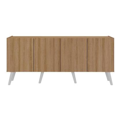 Imagem de Rack Retrô Para Até 50 Polegadas Com Mp1071 Rustic branco