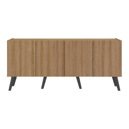 Imagem de Rack Retrô Para Até 50 Polegadas Com Mp1071 Rustic preto