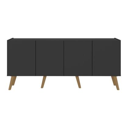 Imagem de Rack Retrô para TV até 50 Polegadas com 4 Portas Multimóveis MP1071