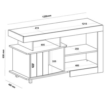 Imagem de Rack Royal para TV de até 42 Polegadas Artely