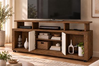 Imagem de Rack Rubi - Estante para sala - Móvel para TV