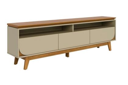 Imagem de Rack Selene para TV de até 75 polegadas - Cumaru Opala - Madetec