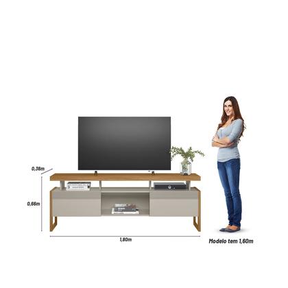 Imagem de Rack Stella para tv até 70 Polegadas com 180x6 Polegadas EdeCasaMoveis