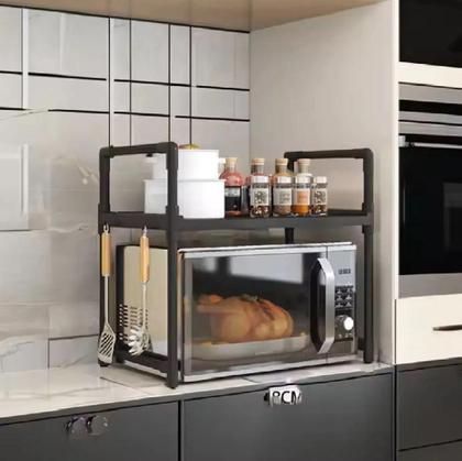 Imagem de Rack suporte microondas organizador cozinha lavanderia