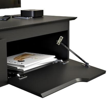 Imagem de Rack Suspenso Flow Sala Estante De Parede MDF/MDP Para TV E Decoração Quarto - JM3 Móveis