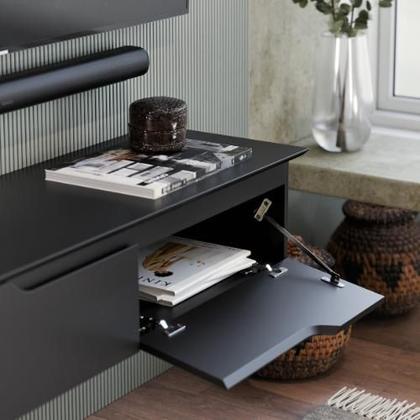 Imagem de Rack Suspenso Flow Sala Estante De Parede MDF/MDP Para TV E Decoração Quarto - JM3 Móveis