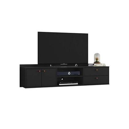 Imagem de Rack Suspenso Getty Preto 162 cm