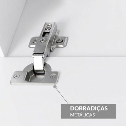 Imagem de Rack Suspenso para TV até 55 Polegadas MDF 160cm Uno Branco
