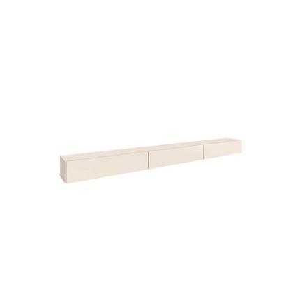 Imagem de Rack Suspenso para TV até 75 Polegadas MDF 200cm 3 Portas Off White Dior