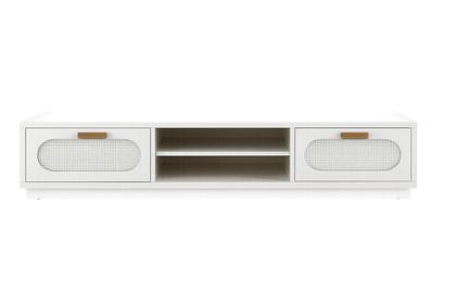 Imagem de Rack Suspenso Santorini 180cm 2 Gavetas Sala TV