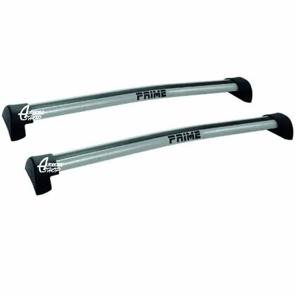 Imagem de Rack Teto Aluminio Prime Fiat Uno 84 a 2014 2pts Prata PR002