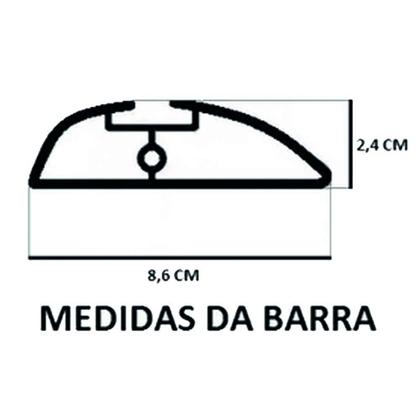 Imagem de Rack Teto Aluminio Prime Renault Kwid 17 a 25 PTO PR162