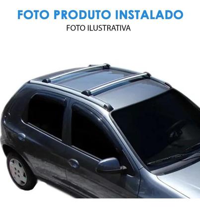 Imagem de Rack Teto Celta Modelo Bagageiro Maleiro Preto Preto