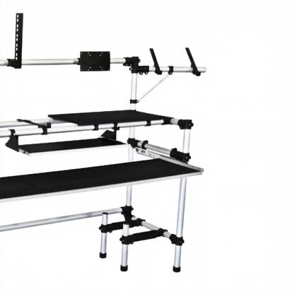 Imagem de Rack Titanium Studio RS345 Ideal Para Produtores Musicais, Banda e Djs Acomodarem Seus Equipamentos