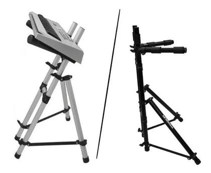 Imagem de Rack Titanium TM110 Preto para Teclados ate 7 Oitavas (88 Teclas) Suporte Leve Tubular em Aluminio